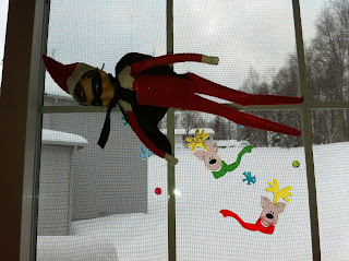 Elf on the Shelf Idea Super Hero Elf