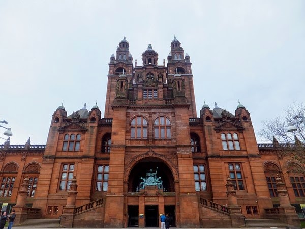 Glasgow Scotland écosse West End kelvingrove museum