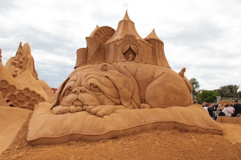Awesome Sand Sculpture