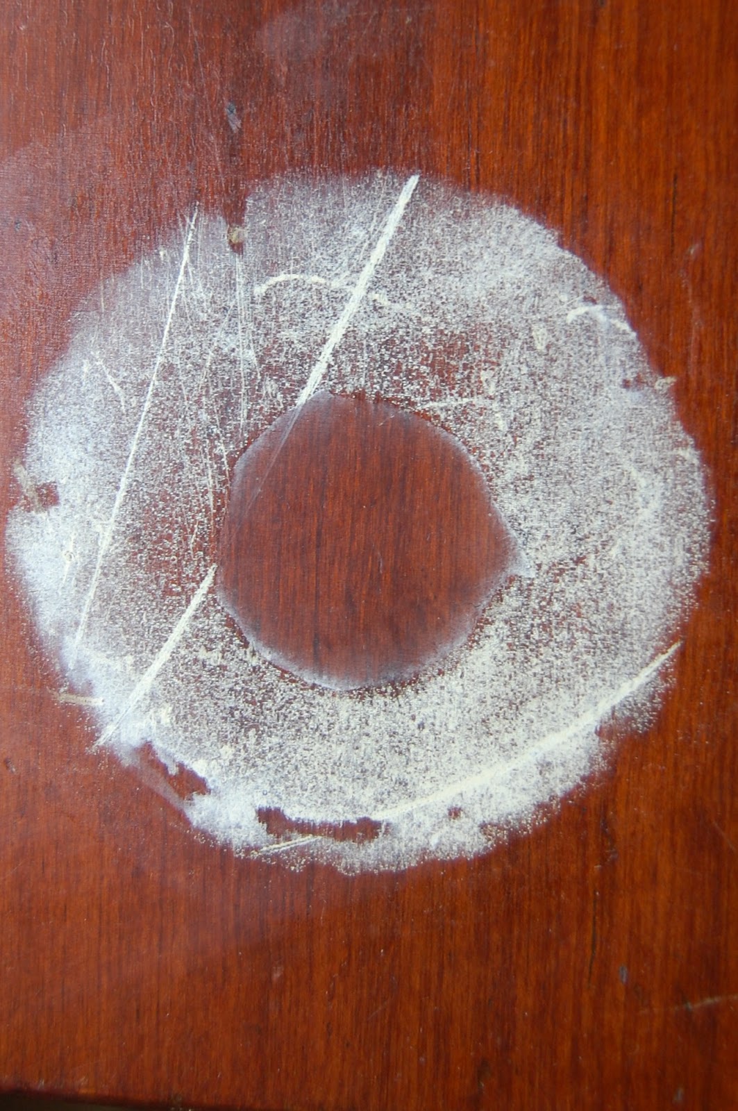 Happy House and Home: How To Remove Water Rings From Wood