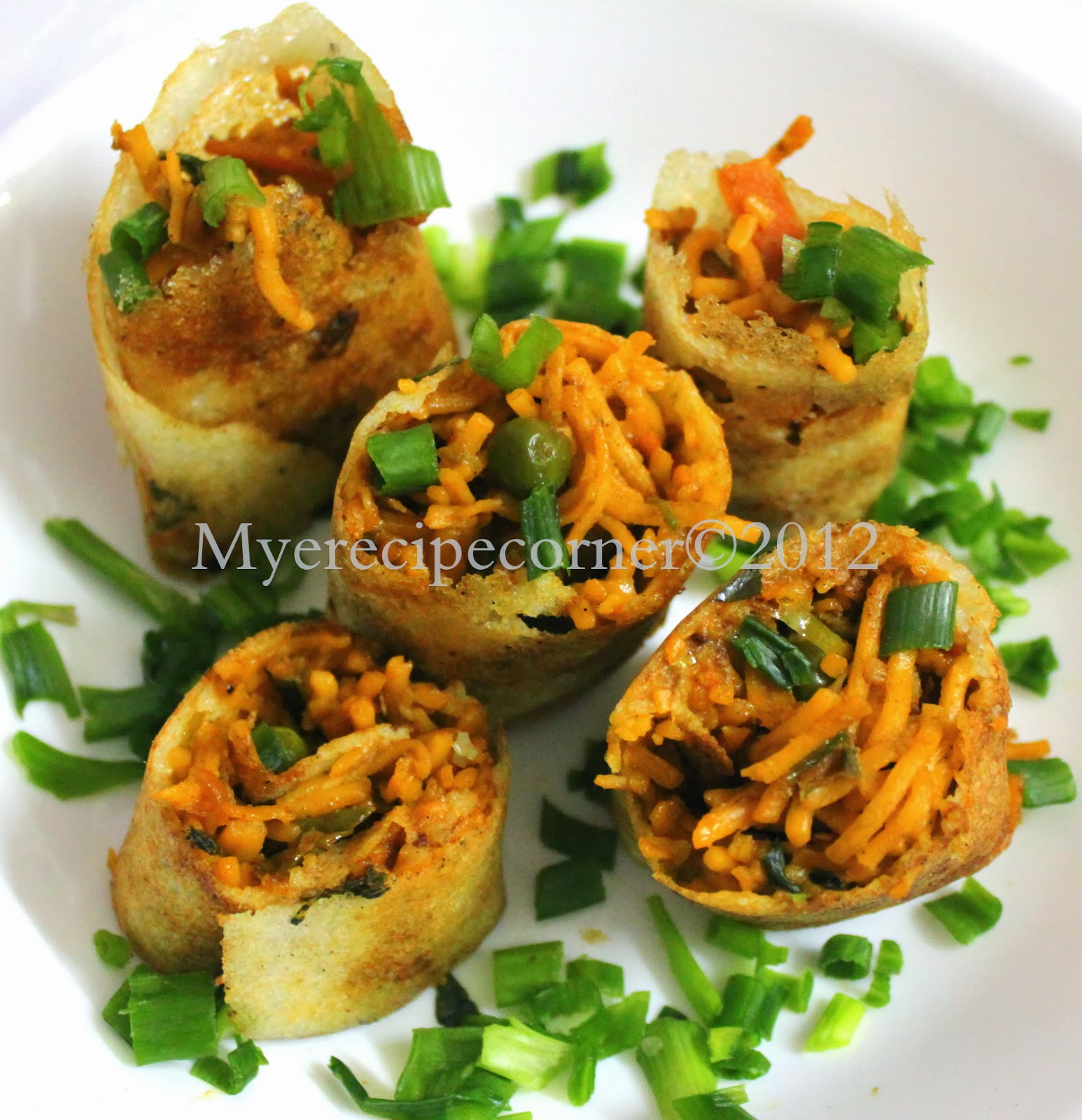 Mye's Kitchen Spring Roll Dosa Kids Lunch Box Recipes Indian