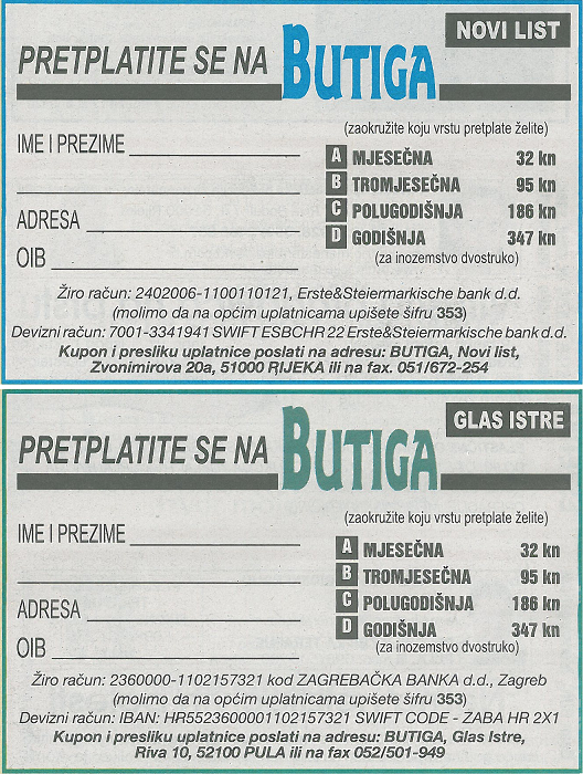 butiga oglasi rijeka