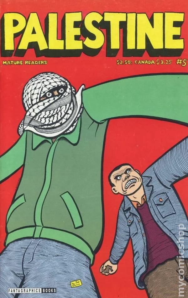 Cidessus, les couvertures des six premiers volumes de Palestine édités