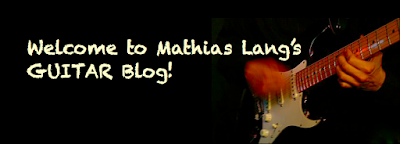 Mathias Lang's Guitar Blog