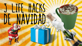 3 life hacks de Navidad, life hacks, experimentos caseros, trucos caseros, trucos de navidad, experimentos sencillos, experimentos fáciles, experimentos para niños, ciencia, ciencia en casa