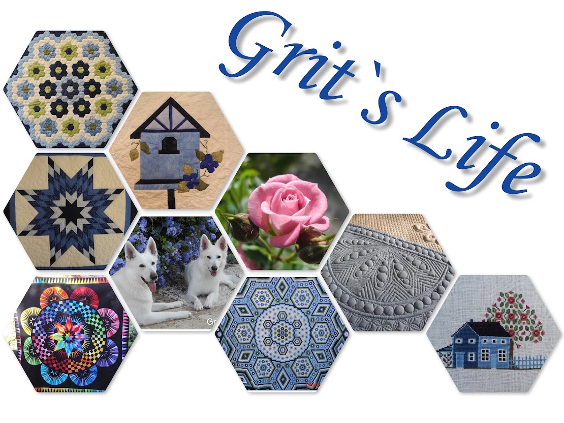 Grit's Life Blogger`s Quilt Festival *1 Wall Hanging