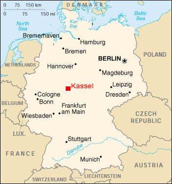 My Year in (a) Kassel!: The University of Kassel.. Here I Come! As you can see from the map, ...