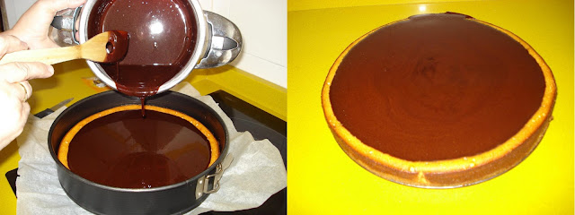 Tarta De Queso Y Chocolate
