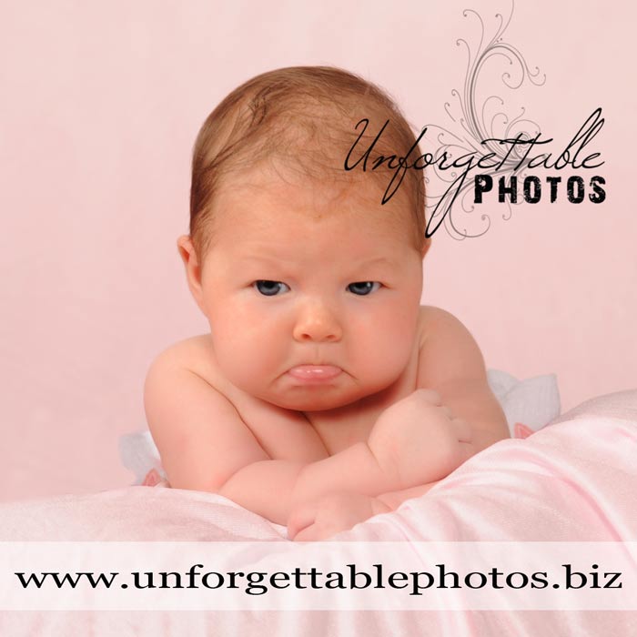 Cute baby with Funny caption