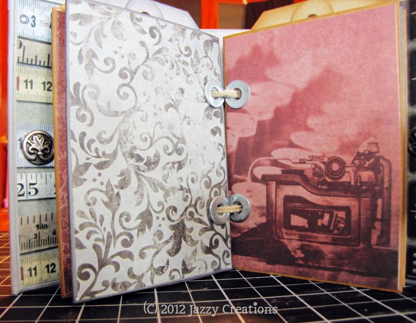 Jazzy Creations... Wallet Size Photo Mini Album
