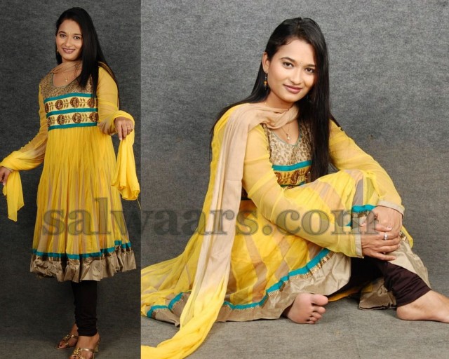 Snehika Yellow Salwar Kameez