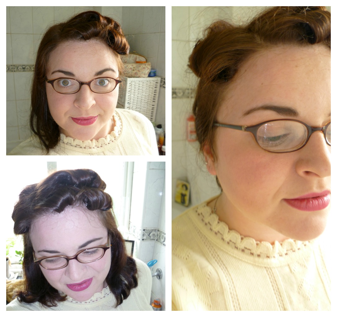 LandGirl1980 My Hair Curling Arsenal 3) Barrel Curls with Sculpture