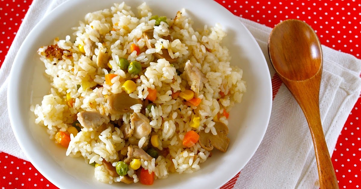 EASY Chicken Pilaf using a rice cooker Video Recipe Create Eat Happy