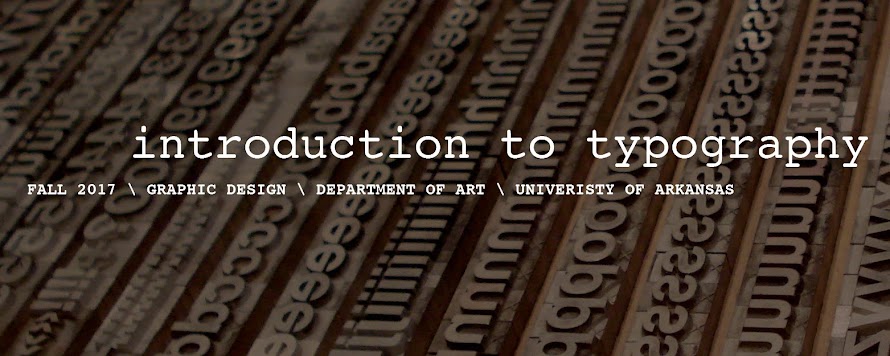 Typography at The University of Arkansas, with Marty Maxwell Lane