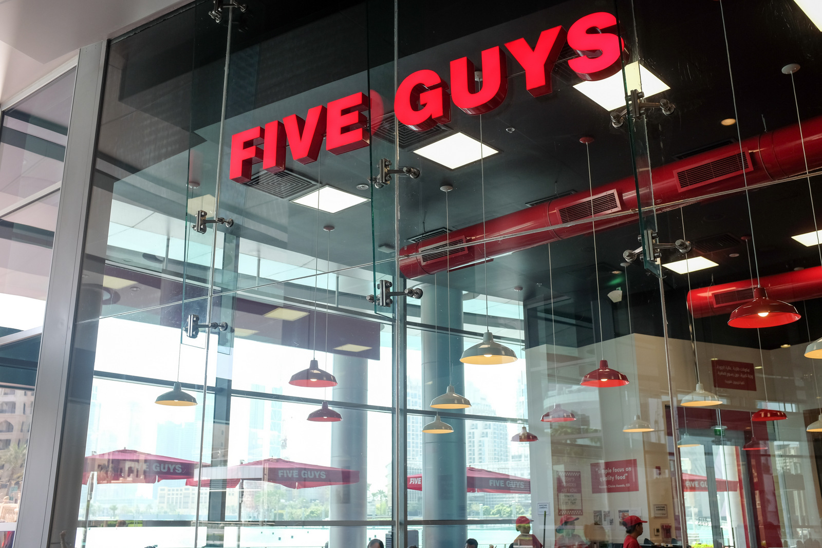 Five Guys, Dubai Mall, United Arab Emirates