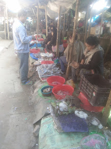 " Supermarket " Bazaar in Dimapur where Dog meat and other non conventional meat is sold.