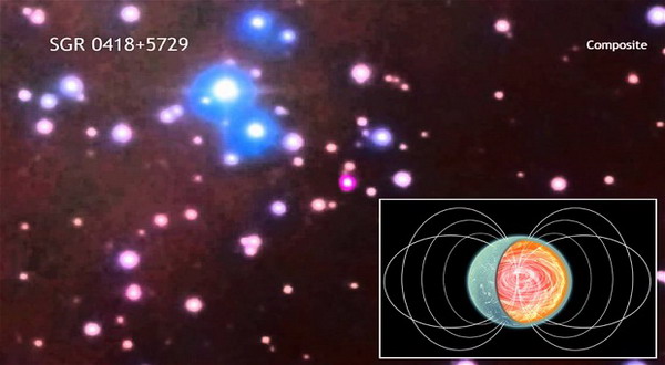 Medan Magnet dari Bintang Mati Ditemukan