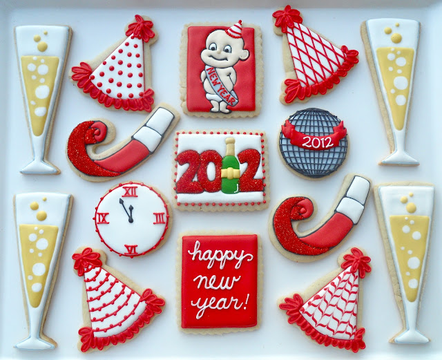11 FANTASTIC New Year&#039;s Eve Cookies | LilaLoa: 11 FANTASTIC New Year&#039;s Eve Cookies