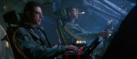 Jeff Goldblum y Will Smith en Independence Day