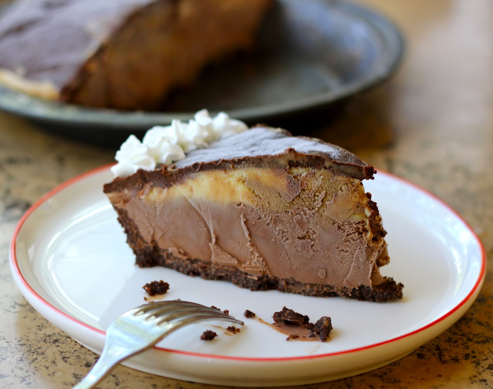 beurrista chocolatecoffee ice cream pie