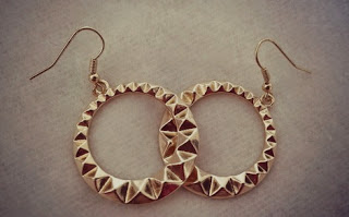 Créoles dorées Six Accessories