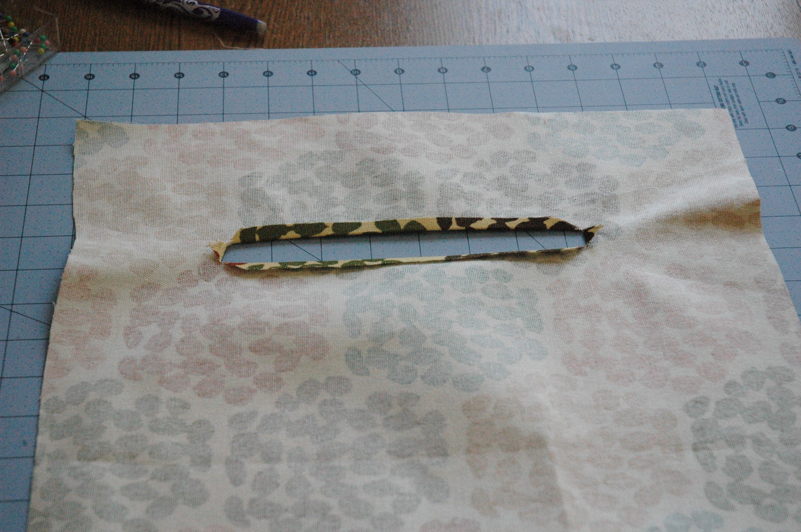 Kristina J. DIY Ideas DIY Style How To Make a Fabric Messenger Bag