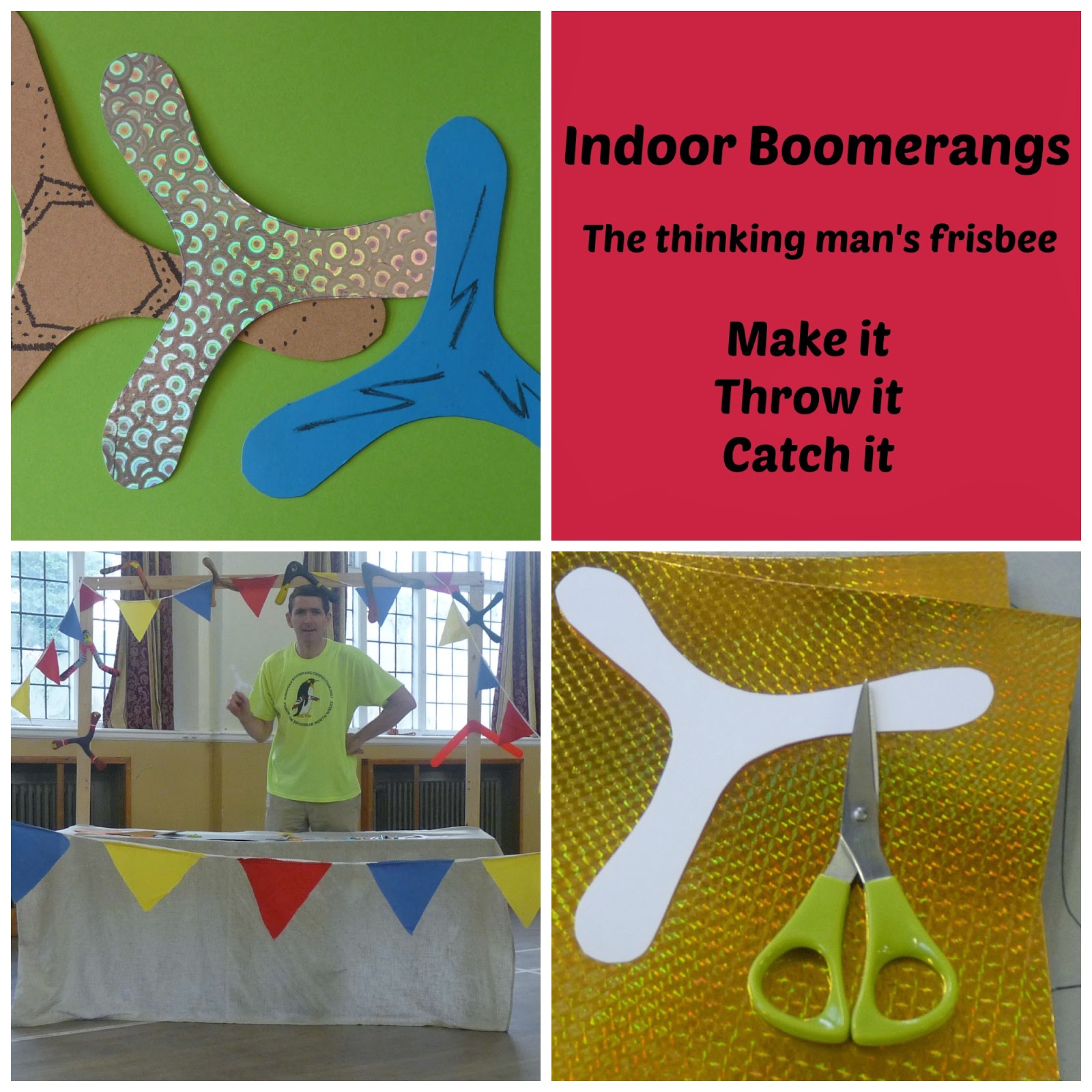 Juggling Jim Indoor Boomerangs