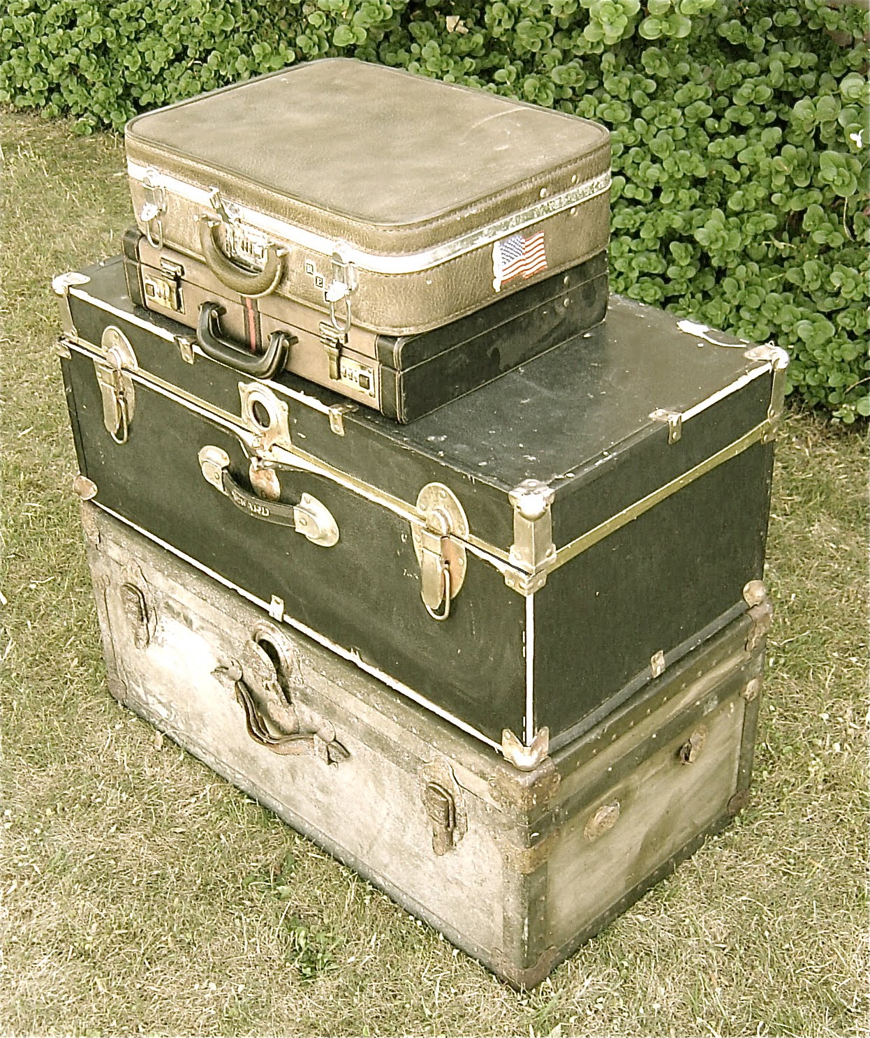 The Backyard Boutique by Five to Nine Furnishings Stack of Vintage