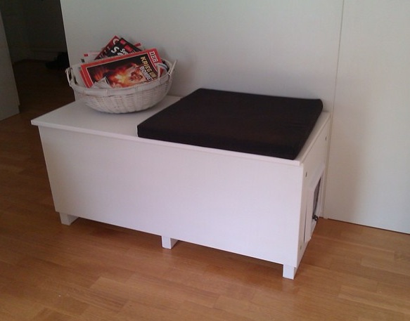 Get Home Decorating Cat Litter Box In A Living Room Why Not