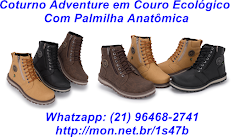 Coturno Adventure em Couro Ecológico Com Palmilha Anatômica