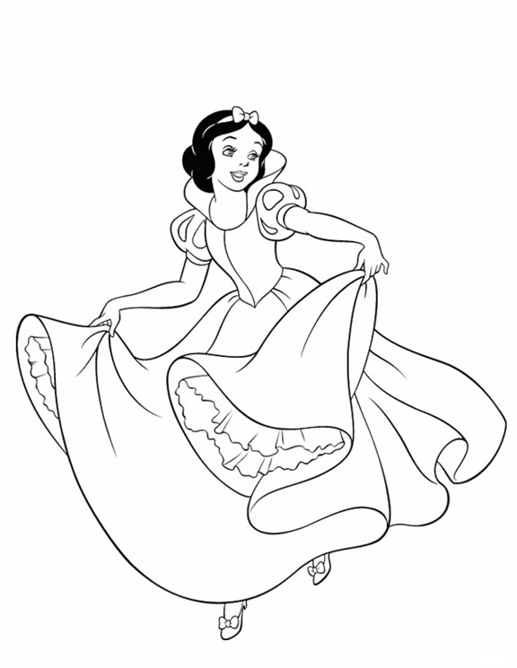 Princess Coloring Pages | Team colors