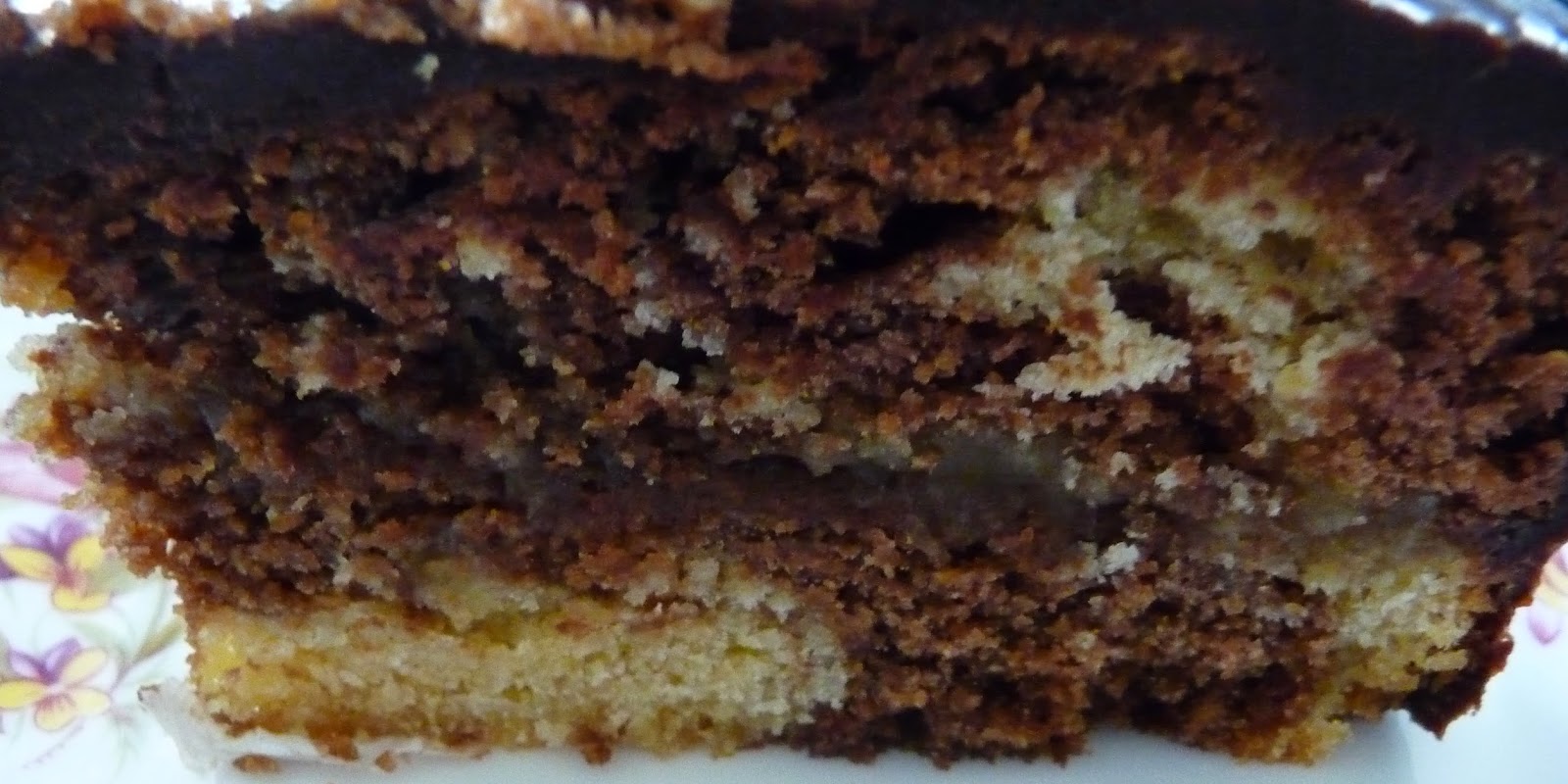 Something to look forward to Recipe Chocolate salted caramel marble cake