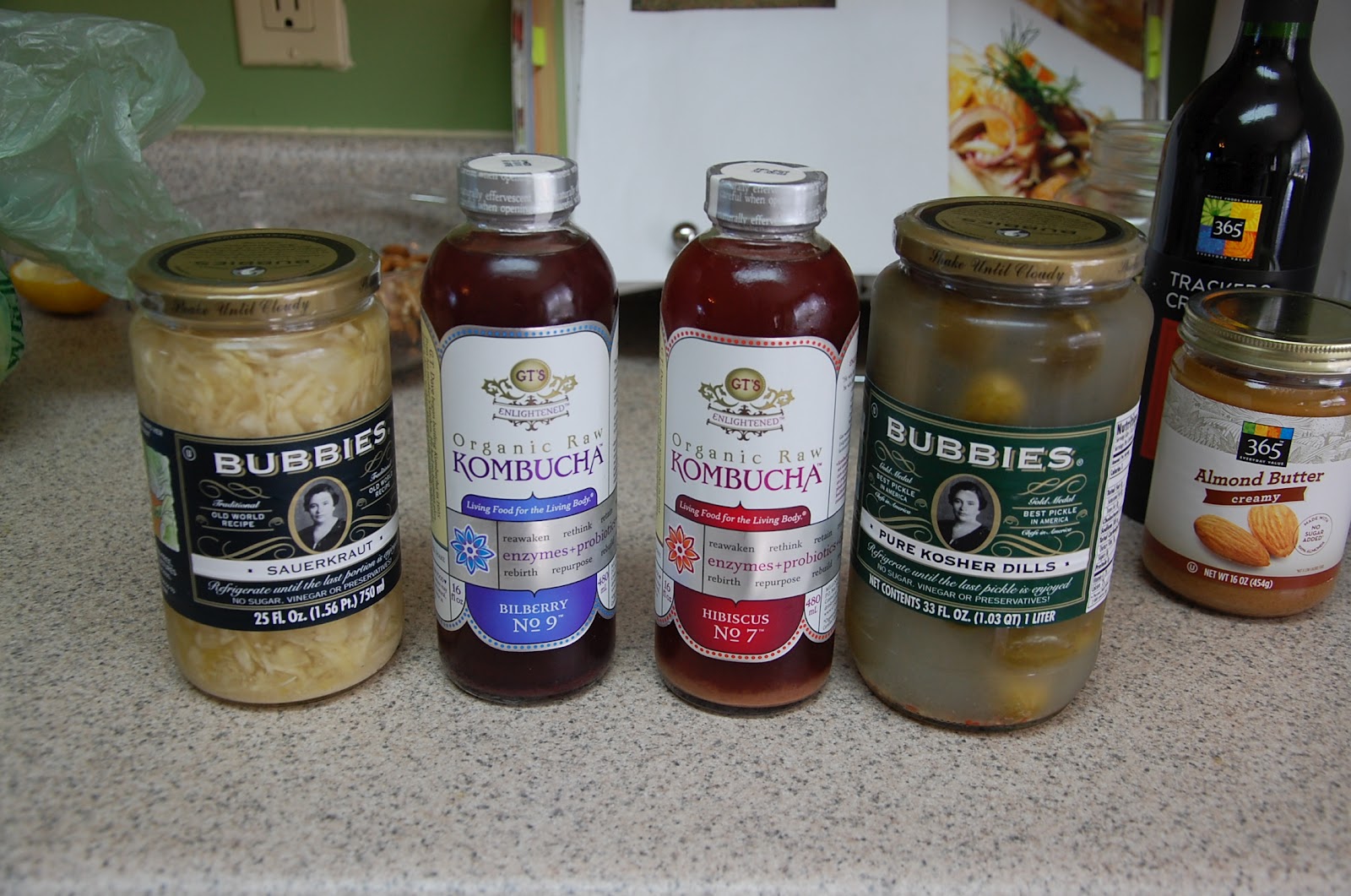 Paleo Cents Review of Probiotic Foods Bubbies Sauerkraut, Pickles