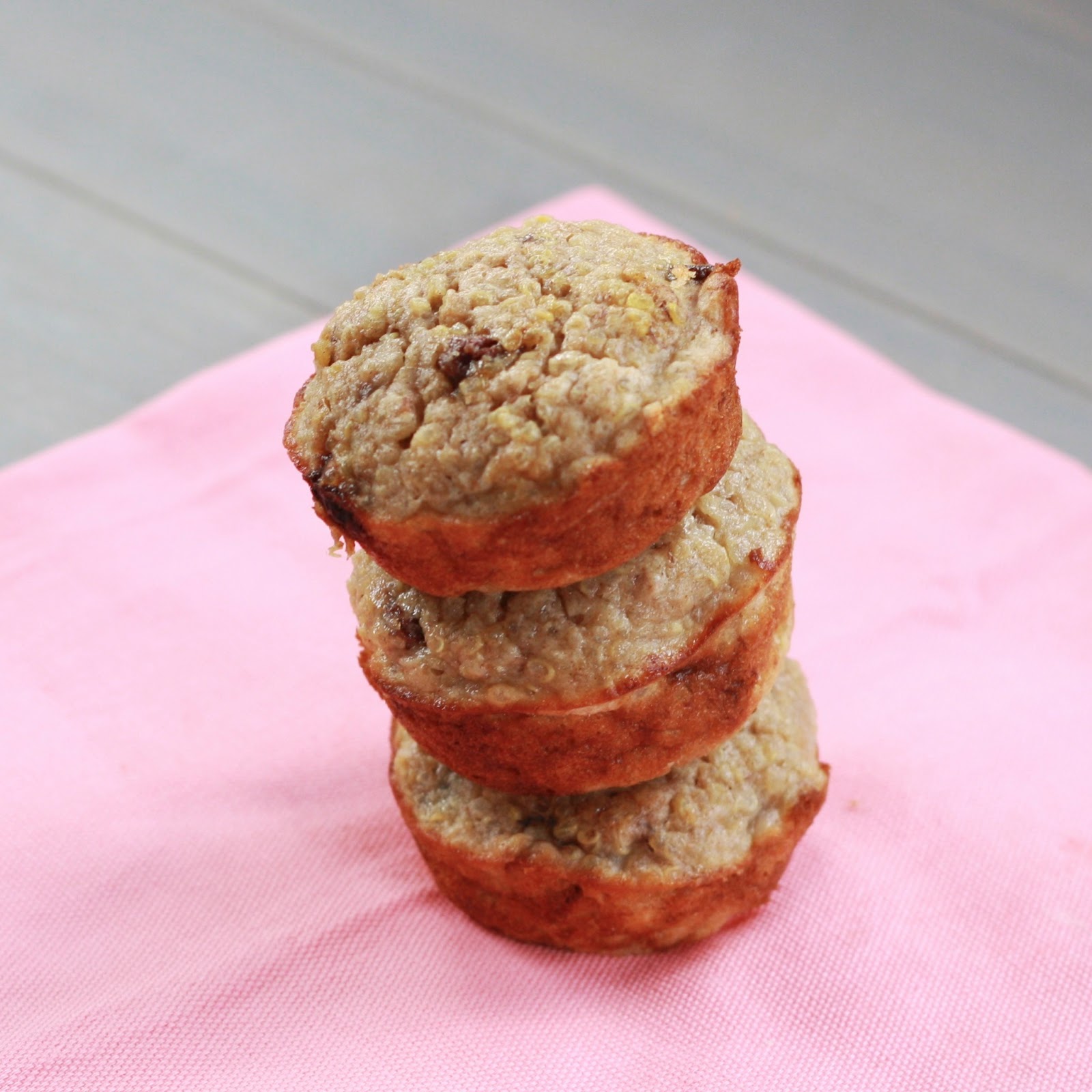 Banana Quinoa Muffins