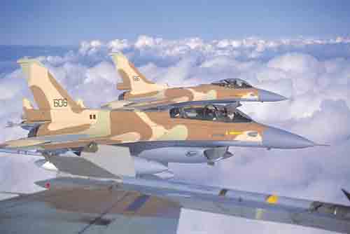 Fuerzas Armadas de Israel F-16D+y+C+Israel