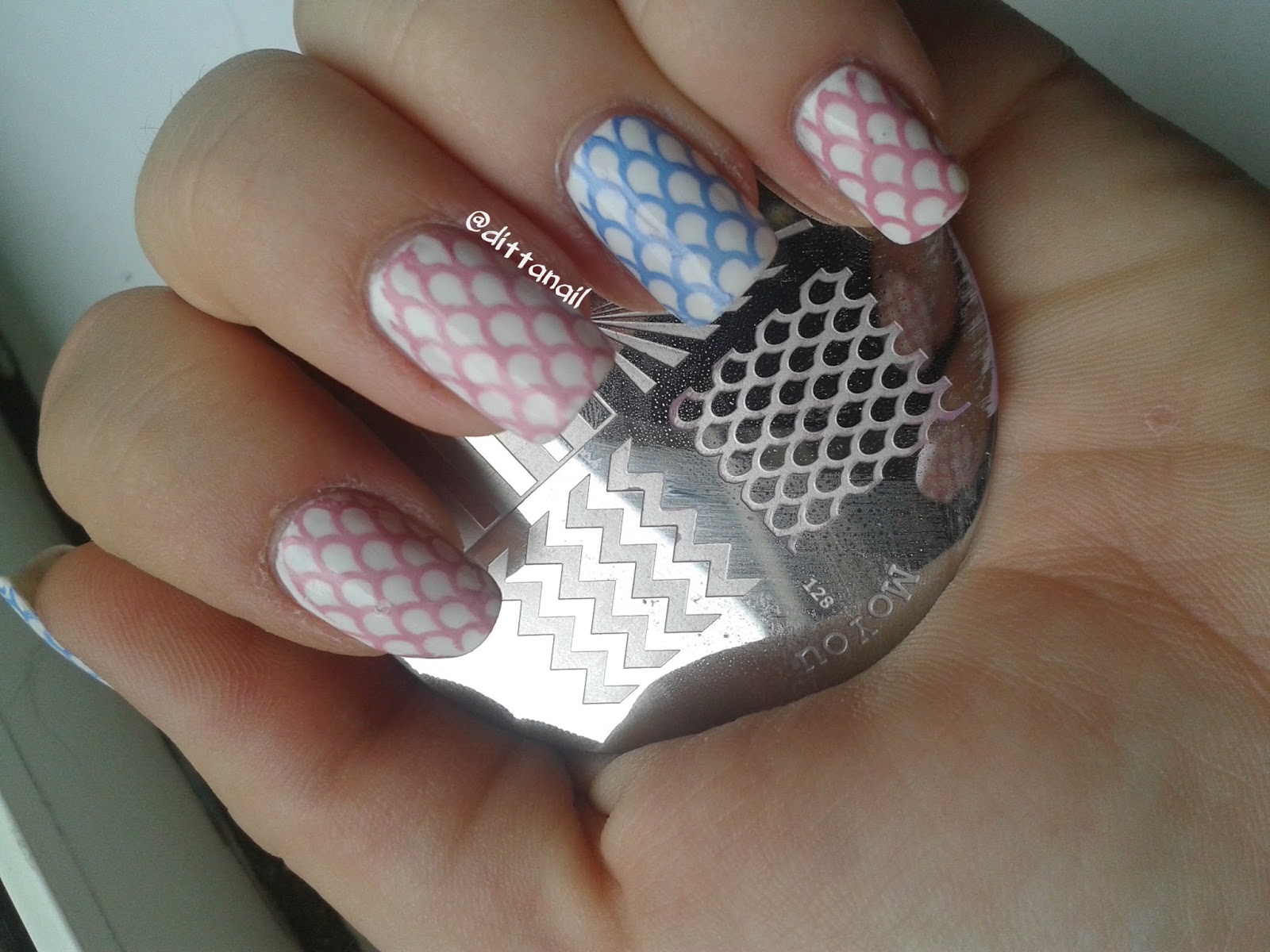 Ditta's nail design & art : Comeback-pink manicure