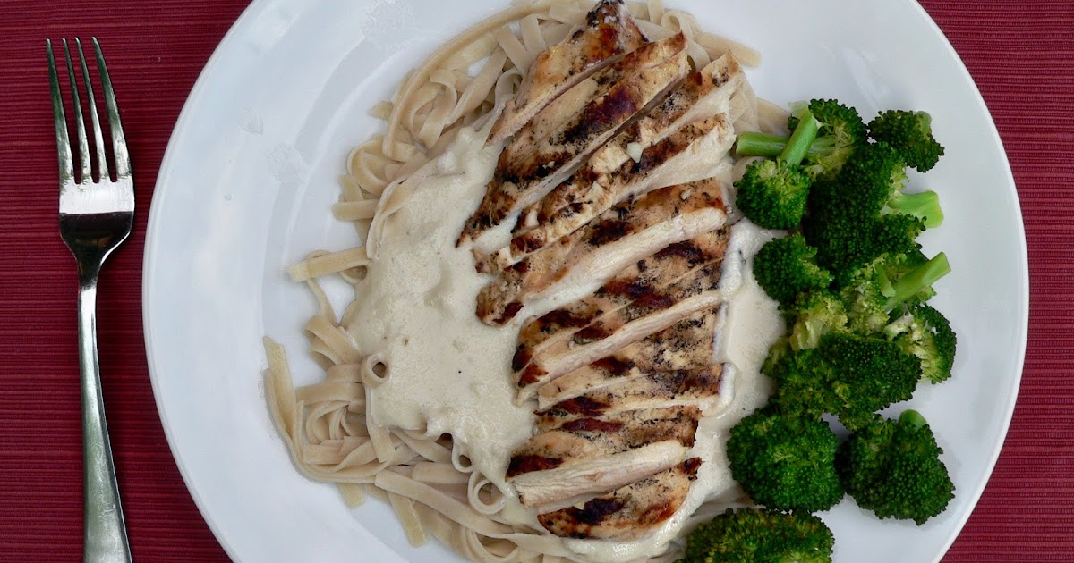 Dance While You Cook Jack Daniel's Garlic Chicken with Fettuccine