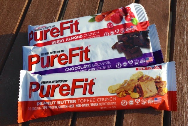 PureFit Nutrition Bars - High Protein Gluten-Free Vegan Nutrition Bars