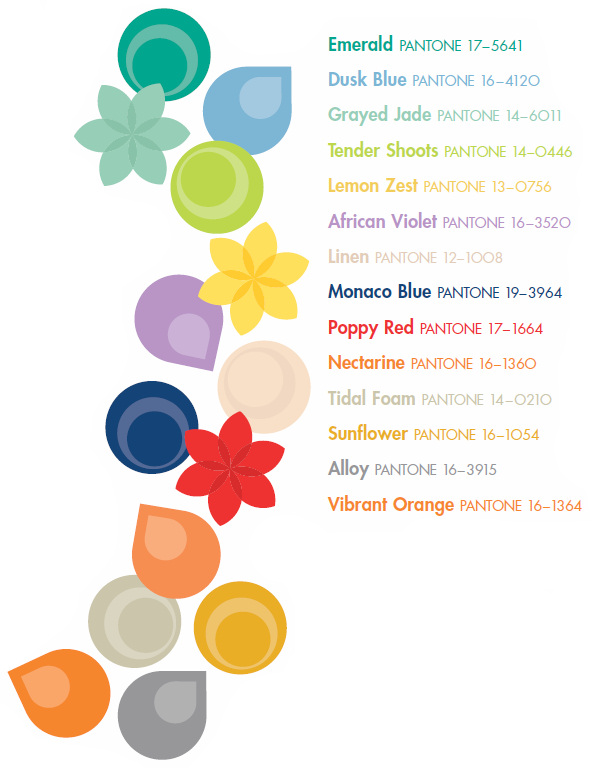 Pantone Color Chart 2013