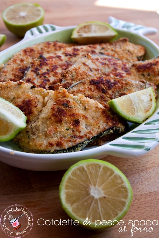 Bolli Bolli Pentolino Cotolette Di Pesce Spada Per Bambini Cotte Al