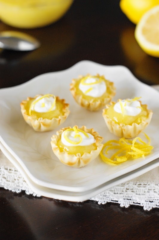 Lemon Curd Tartlets The Kitchen is My Playground