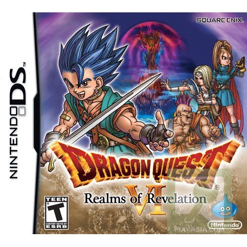 Dragon Quest VI Realms of Revelation DS Action Replay Codes My 3DS
