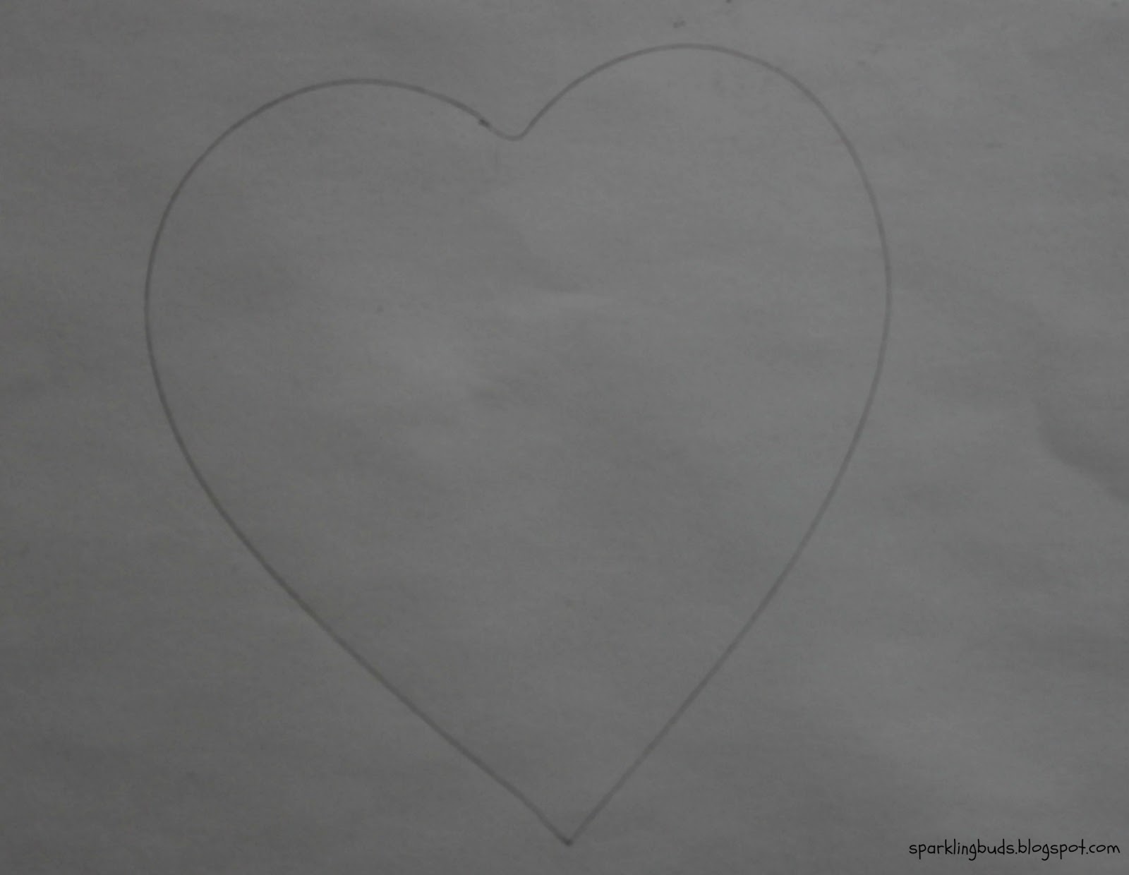 Hand Drawn 3d Heart Valentine S Day Craft Sparklingbuds