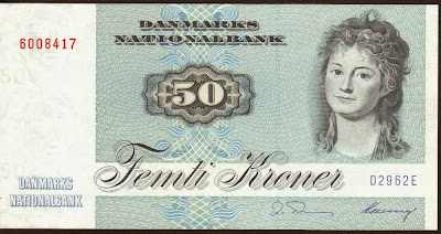 Danimarca 50 Kroner 1996 P# 50