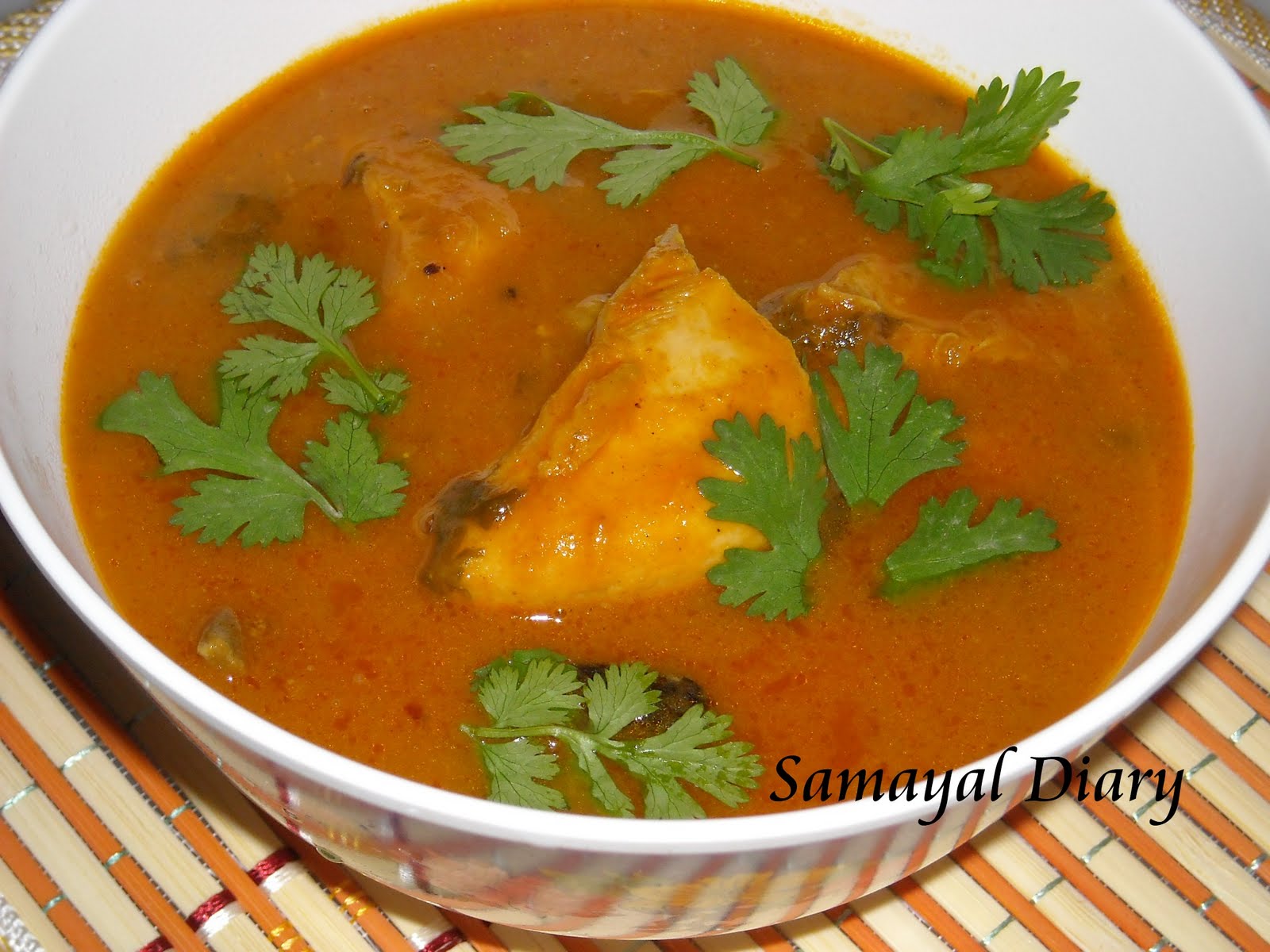 Chicken Curry with Coconut Milk ~ Samayal Diary