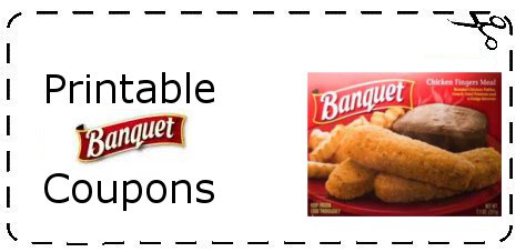 Coupons for banquet frozen dinners