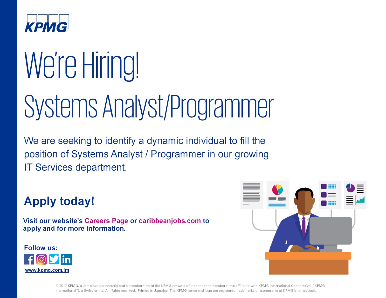 I Need A Job Jamaica: Systems Analyst/Programmer Vacancy Systems
