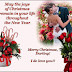 Romantic Merry Christmas Cards Sayings With Love