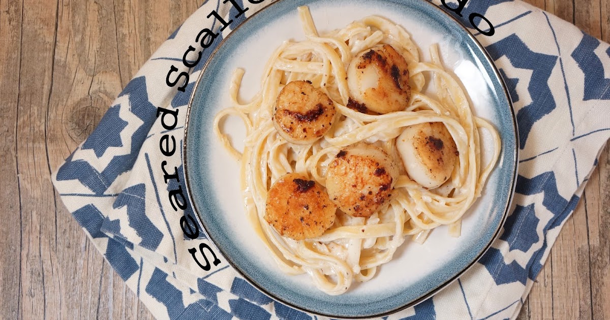 Seared Scallop Alfredo total time 30 minutes Alley's Recipe Book