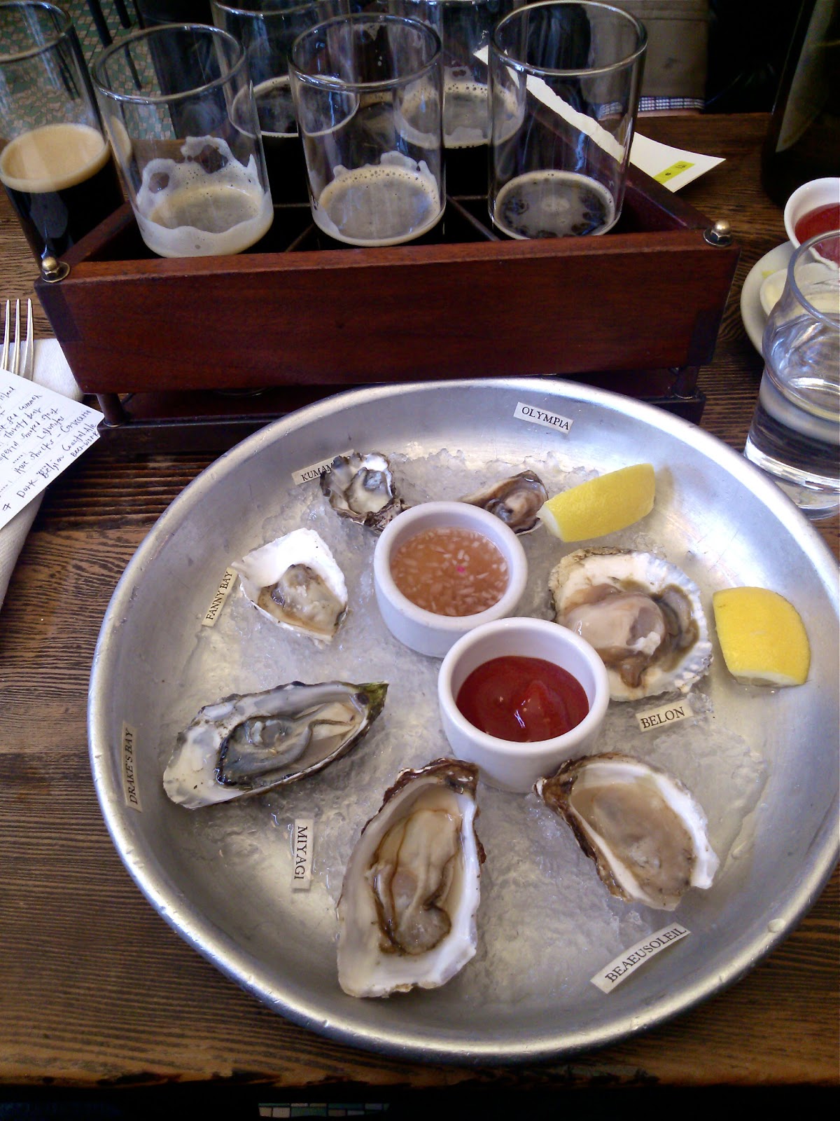 Lardo’s Stout & Oyster Brunch New School Beer